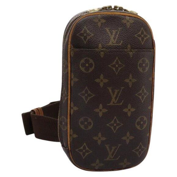 LOUIS VUITTON Monogram Pochette Gange Shoulder Bag M51870 LV Auth bs16322 - Picture 1 of 15